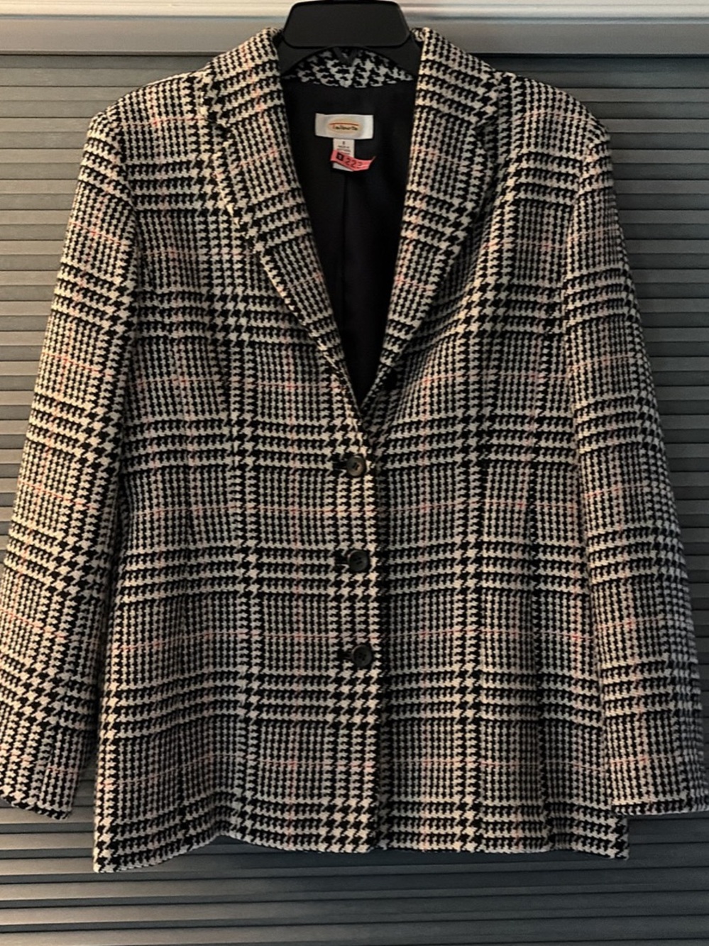 Talbots Classic Plaid Women's Blazer